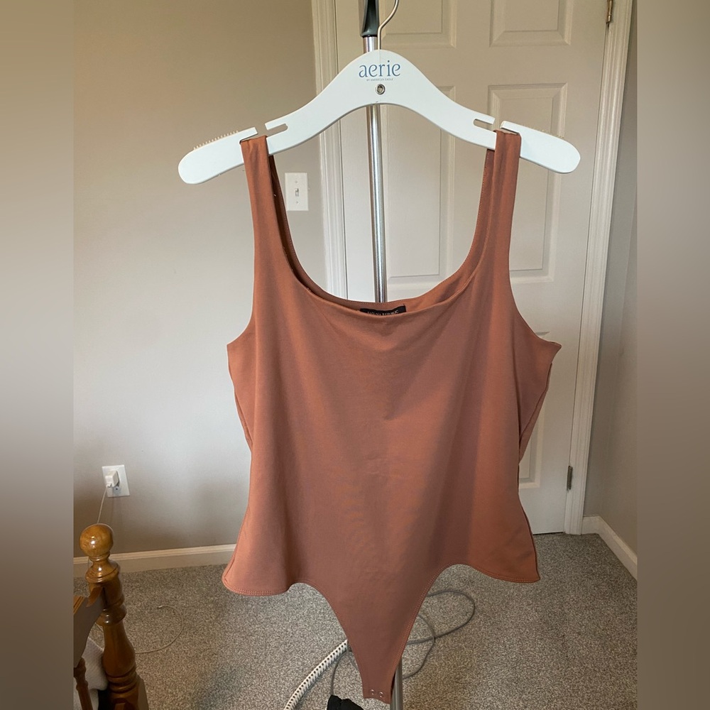 Women's Brown Body Suit
